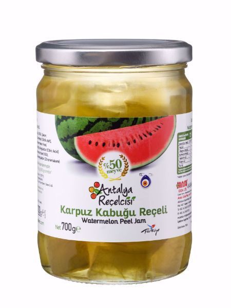 Antalya Reçelcisi Karpuz Kabuğu Reçeli / Watermelon Peel Jam – 700 g Antalya Reçelcisi Karpuz Kabuğu Reçeli / Watermelon Peel Jam – 700 g