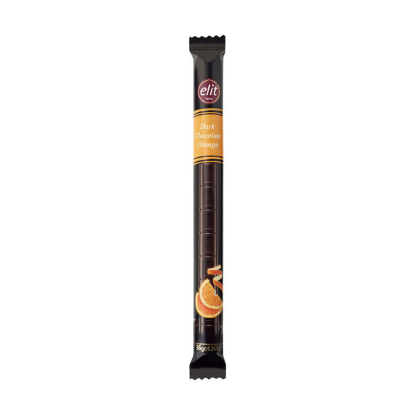 Elit Orange Dark Chocolate Stick – 36 g
