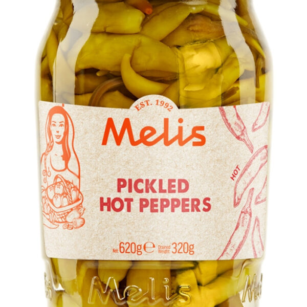 Melis Hot Pepper Pickles – 620 g