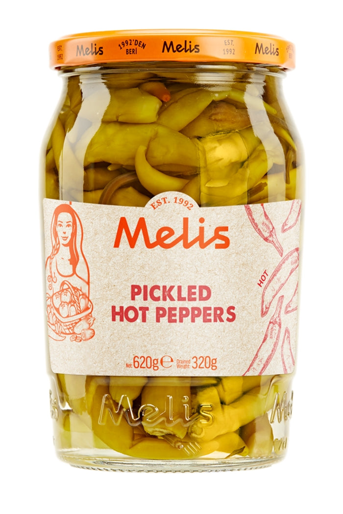 Melis Hot Pepper Pickles – 620 g Melis Hot Pepper Pickles – 620 g