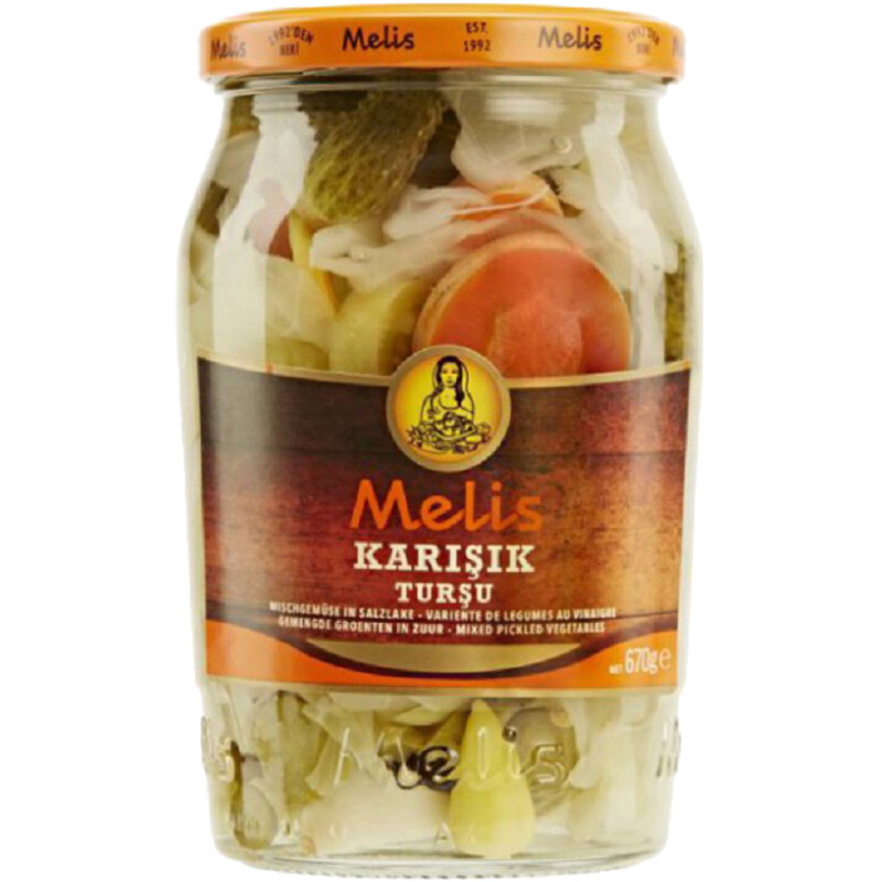 Melis Mixed Pickles – 670 g Melis Mixed Pickles – 670 g