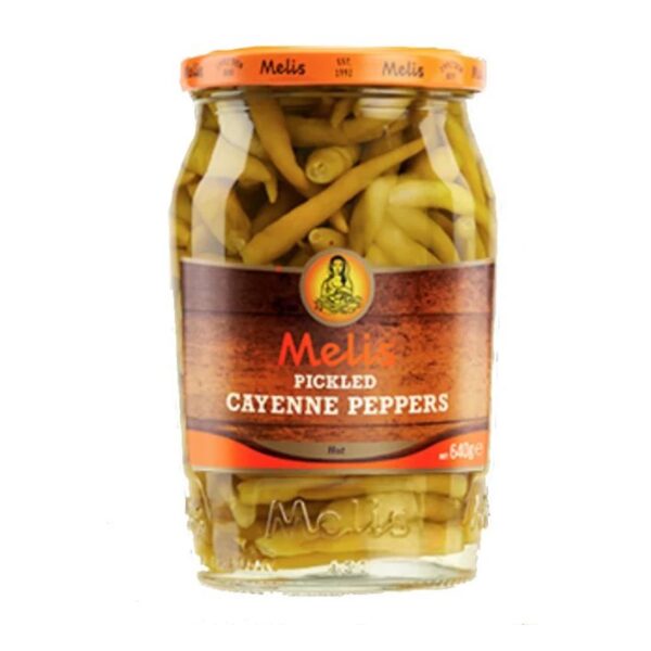 Melis Acı Cayenne Biber Turşusu / Hot Cayenne Pickled Peppers – 680 g