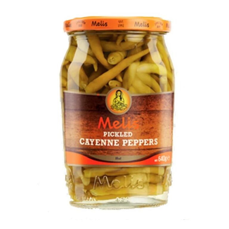 Melis Acı Cayenne Biber Turşusu / Hot Cayenne Pickled Peppers – 680 g