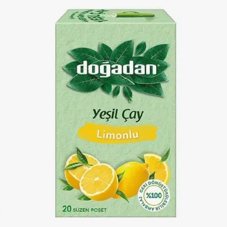 Doğadan Lemon Green Tea – 20 tea bags