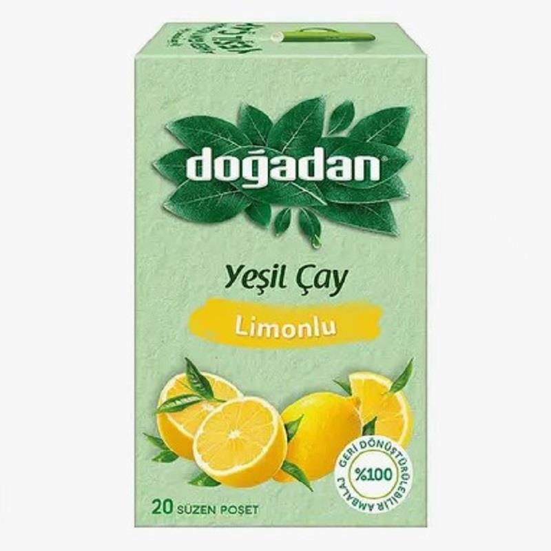Doğadan Lemon Green Tea – 20 tea bags Doğadan Lemon Green Tea – 20 tea bags