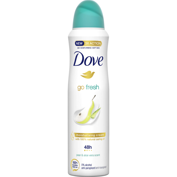 Dove Pear & Aloe Body Spray – 150 ml