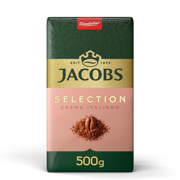 Jacobs Selection Crema Italiano Ground Coffee – 500 g