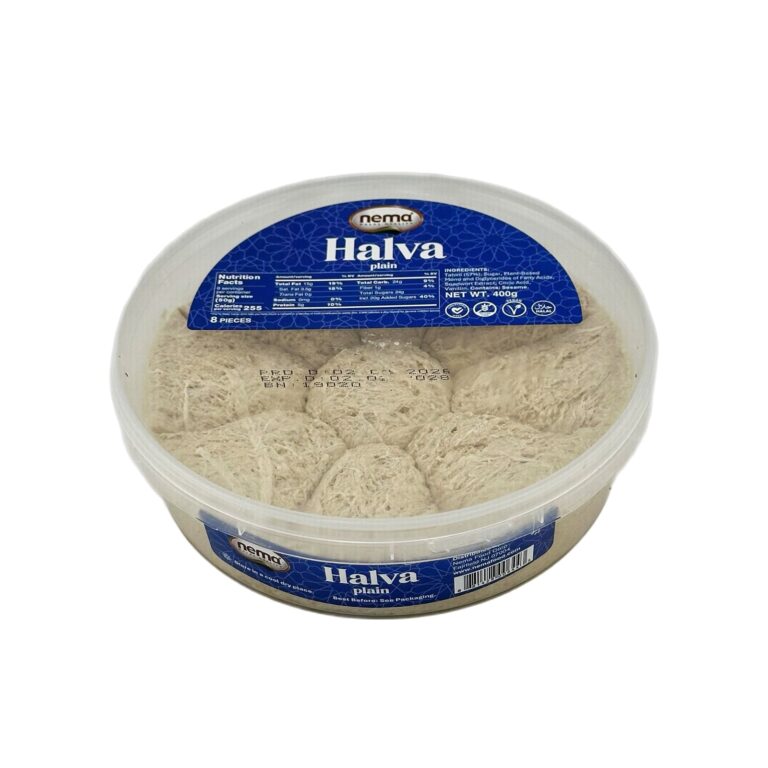Nema Plain Tahini Halva – 400 g