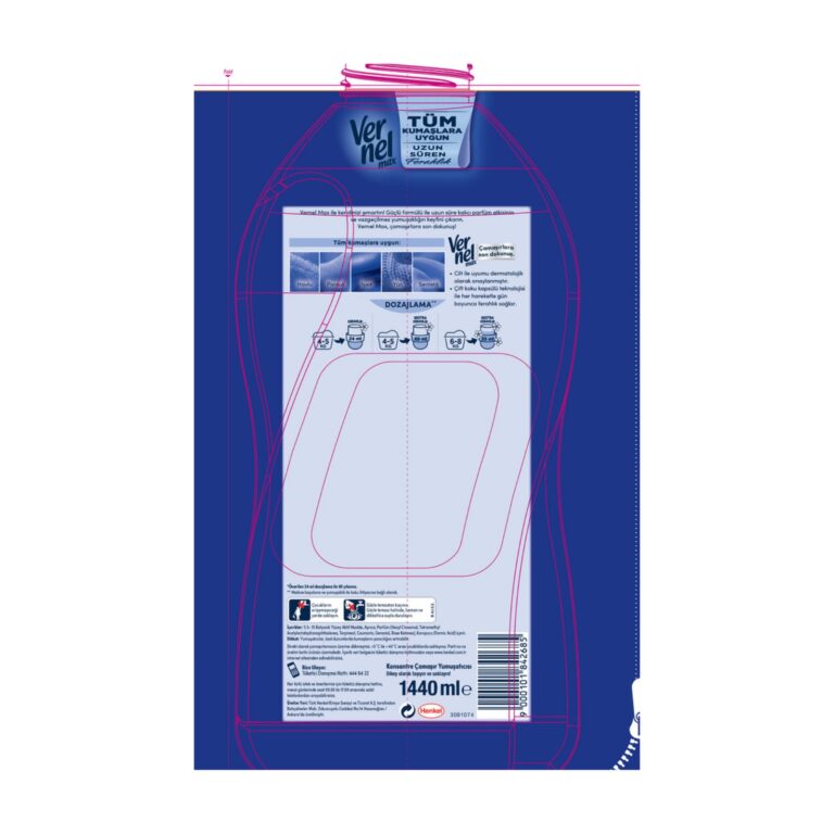 Vernel Lilium Fabric Softener – 1440 ml