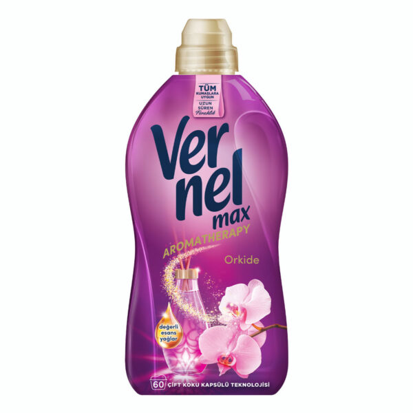 Vernel Orchid Fabric Softener – 1440 ml
