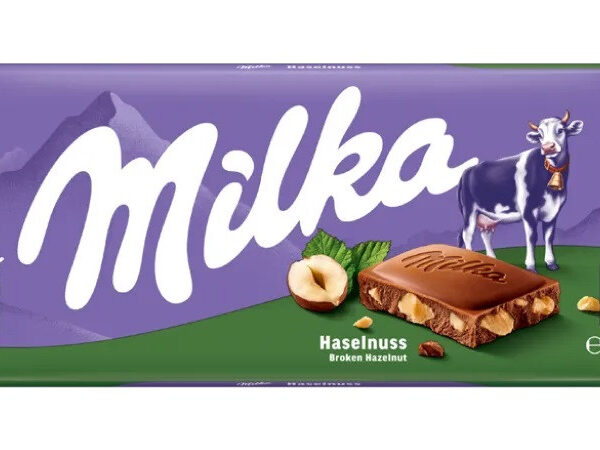 Milka Hazelnut Pieces Milk Chocolate – 90 g