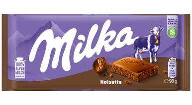 Milka Noisette Cream Chocolate – 90 g Milka Noisette Cream Chocolate – 90 g