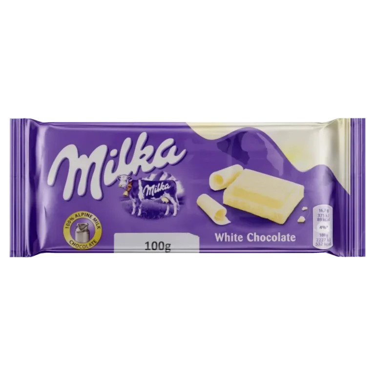 Milka White Chocolate – 100 g