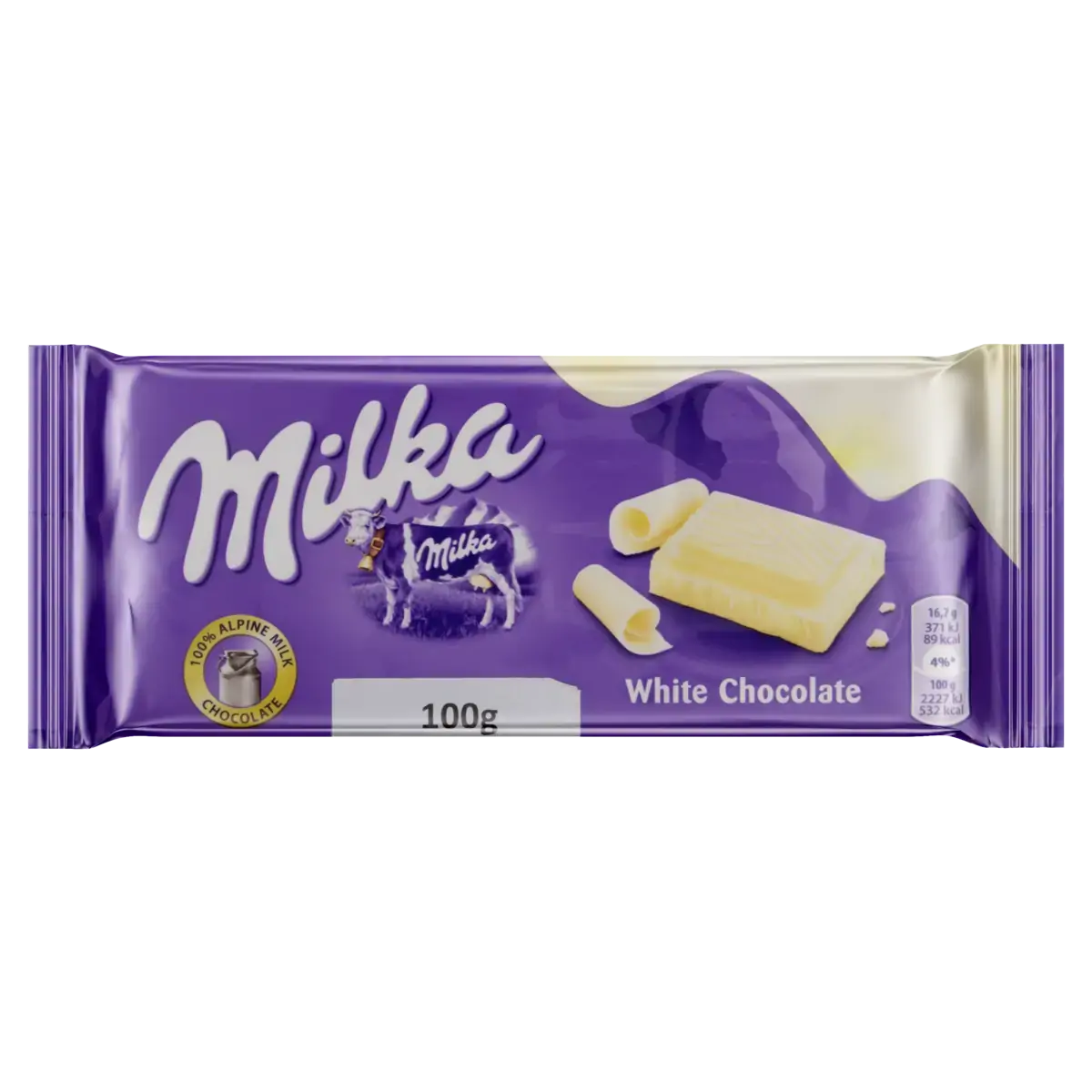 Milka White Chocolate – 100 g Milka White Chocolate – 100 g