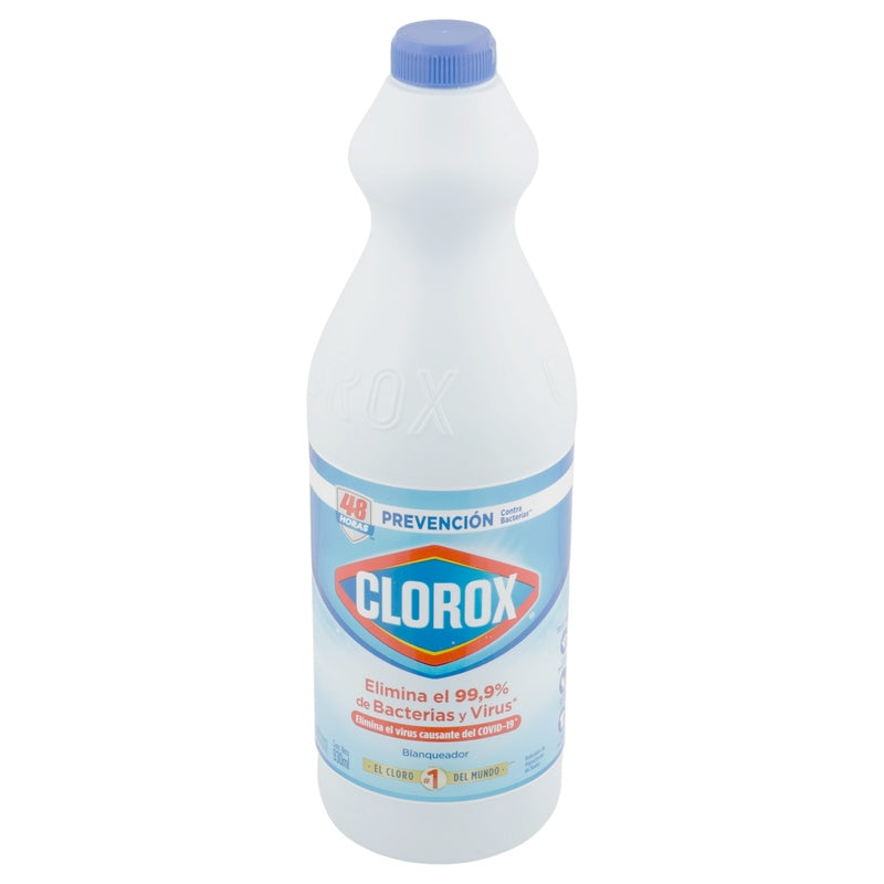 Clorox Regular Bleach – 930 ml (31.44 US fl oz) Clorox Regular Bleach – 930 ml (31.44 US fl oz)