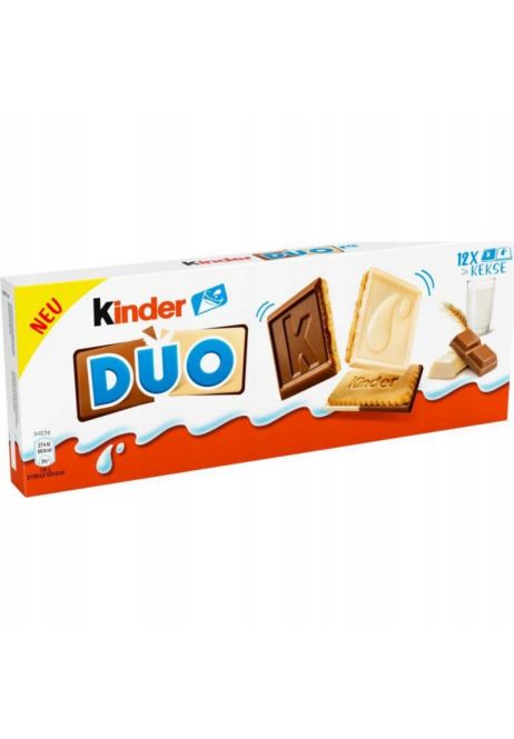 Kinder Duo Chocolate Biscuits – 150 g Kinder Duo Chocolate Biscuits – 150 g