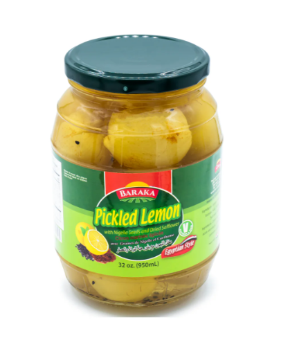 Baraka Lemon Pickles with Seeds – 950 ml Baraka Lemon Pickles with Seeds – 950 ml