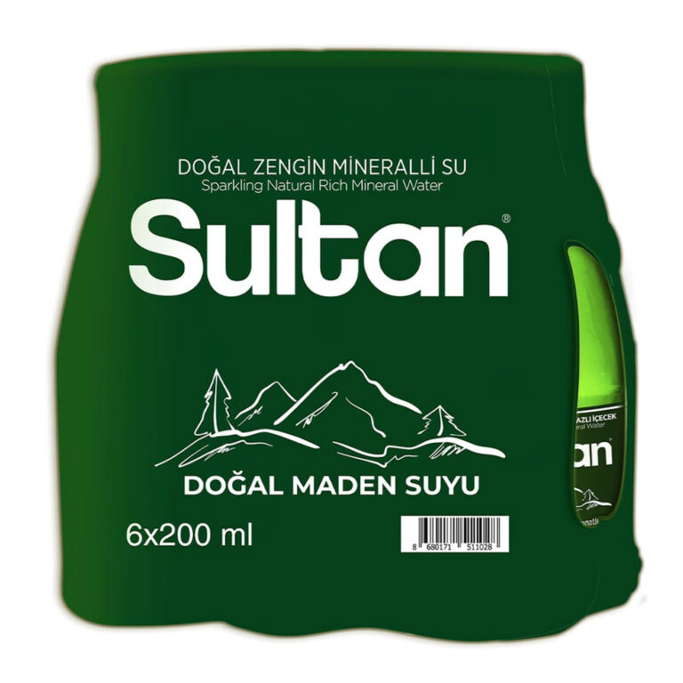 Sultan Mineral Water – 6 × 200 ml