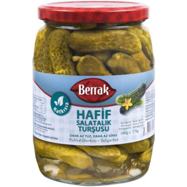 Berrak Hafif Cucumber Pickles – 680 g (720 ml jar)