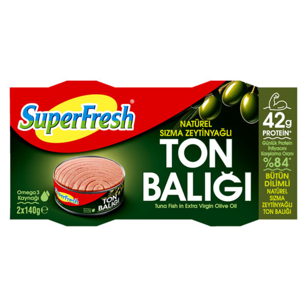 SuperFresh Tuna in Olive Oil – 2 × 140 g
