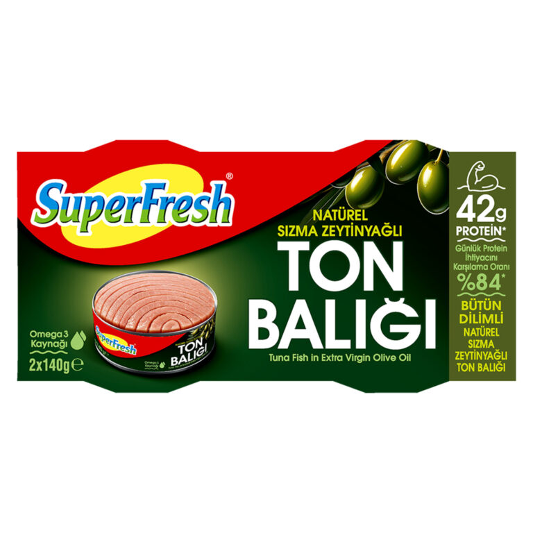 SuperFresh Tuna in Olive Oil – 2 × 140 g