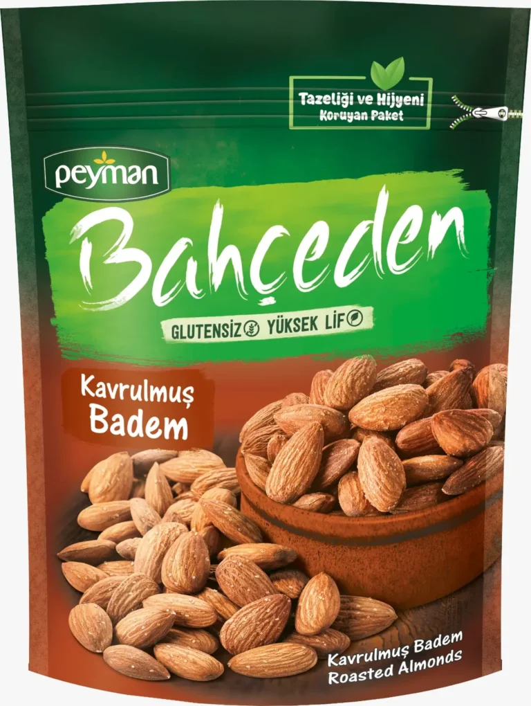 Peyman Bahçeden Kavrulmuş Badem / Roasted Almonds – 140 g