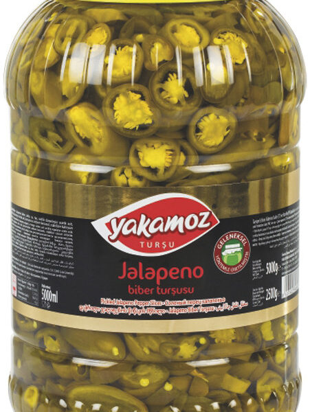 Yakamoz Jalapeño Pickles – 3000 g