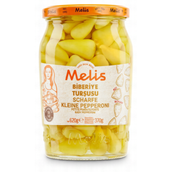 Melis Hot Baby Pepper Pickles – 620 g