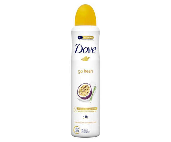 Dove Go Fresh Passion Fruit & Lemongrass Body Spray – 250 ml