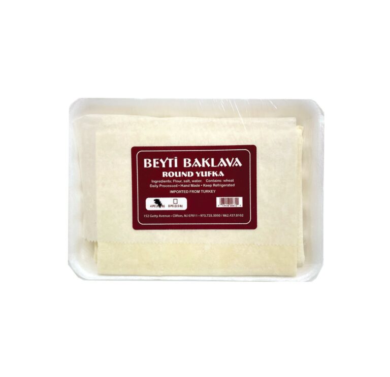Beyti Round Yufka – 4 pieces, 1.2 lb